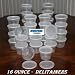 Delitainer 16 oz. Deli Food Containers w/ Lids - Pack of 36 By: Newspring