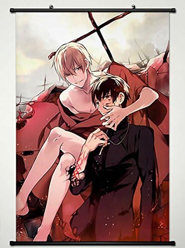 Wall Scroll Poster Fabric Painting For Ten Count Tadaomi Shirotani & Riku Kurose S
