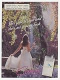 1996 Capri Cigarette She's Gone and Not Coming Back Print Ad (20857)