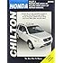 Chilton Total Car Care Honda Pilot (03-08) & Ridgeline (06-12) & Acura MDX (01-07) Repair Manual (Chilton's Total Car Care Repair Manuals)