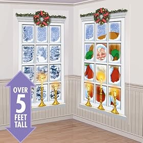 Frosted Window 65in Scene Setters 2ct