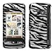 LG VX11000 enV Touch Zebra Skin 2D Silver Phone Protector Cover