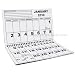 Jumbo Large Print Low Vision Wall Calendar - 2010