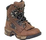 ROCKY 3636 Aztec Boot Outdoors Shoe Brown Youth Boys SZ