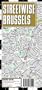 Streetwise Brussels Map - Laminated City Center Street Map of Brussels, Belgium - Folding pocket size travel map with metro map