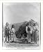 Historic Print (L): Group of Miguel's band, Coyetero Apaches, near Camp Apache, Arizona.