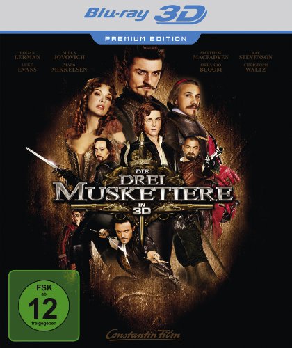 Die drei Musketiere (Limitierte 3D Premium Edition) [Blu-ray]