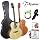 Takamine Jumbo EG524SC-NS 6-String Acoustic Electric Guitar Kit With Hard Shell Guitar Case. Includes Strap, Fender FT-004 10' Cable, Fender 60L Strings and Fender/GO-DPS Pick Sampler (DPS-FN-SAMPLER)