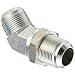 EATON Aeroquip 2042-16-16S 45 Degree Bulkhead Union Elbow, JIC 37° End Types, Carbon Steel, 1 JIC(m) End Size, 1" Tube OD