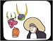 Carnival Masks Decorated Mouse Pad