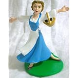 Disney Beauty and the Beast, 3 Plastic Pvc Belle Figure Doll Toy, Cake Topper... by 