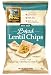 Mediterranean Snacks Sea Salt Baked Lentil Chips 4.5-ounce (Pack of 12)