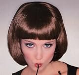 Short Brown Supermodel Wig