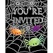 Spider Mania Invitations 8ct