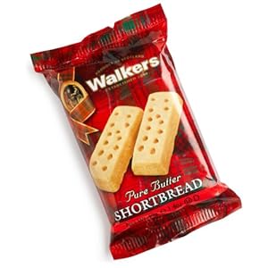 Walkers Shortbread Fingers, 2-Count Cookies Packages (Pack of 24)
