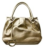 Salvatore Ferragamo Gold Leather Selina Bag 21-A066
