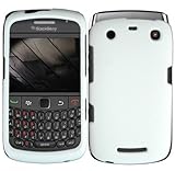 Hard White Case Cover Faceplate Protector for BlackBerry Curve 9350 / 9360  ....