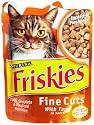 Friskies Cat Food Fine Cuts with Tuna in Sauce, 3-Ounce Pouches (Pack of 24)