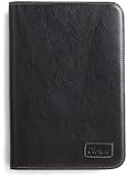 Cole Haan Hand-Stained Pebble Grain Leather Kindle Cover with Hinge (Fits 6" Display, Latest Generation Kindle), Black