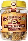 Smokehouse 100-Percent Natural Chicken Breast Strips Dog Treats, 20-Ounce