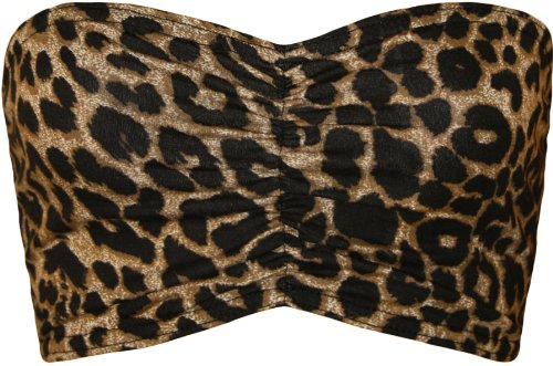 WearAll Women's Print Boob Tube Top