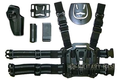 BLACKHAWKタイプ CQCホルスターセット(ベレッタM92F用 右) /BK(ブラック)ブラックホーク