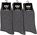Sakkas Men's Socks - 10-13 - Grey 3-pack