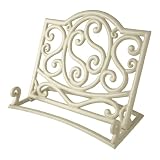 Cream Cast Iron Cookbook Stand by Cargo (ASIN:B001QJ9XCK)