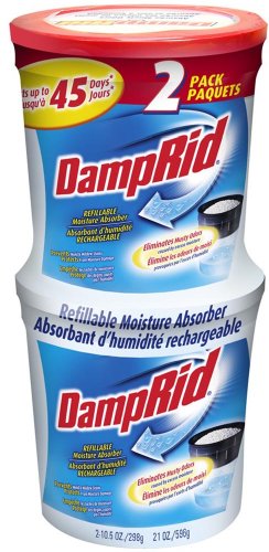 Damprid Fg60 Refillable Moisture Absorber 2 Pack image of DampRid FG60 Refillable Moisture Absorber, 2-Pack