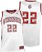 Wisconsin Badgers White Endline Basketball Jersey