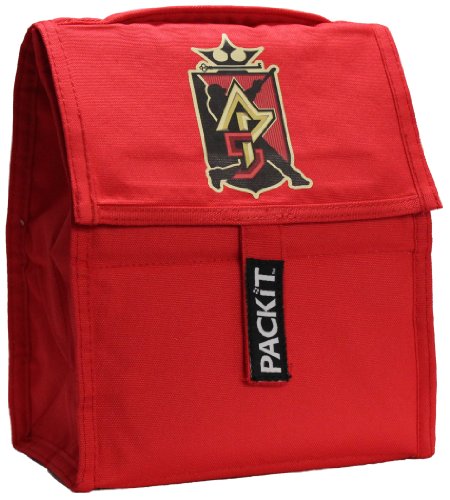 PackIt Albert Pujols Freezable Lunch Bag, Red