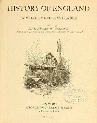 History of England in Words of One Syllable
