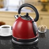 Swan Traditional Electric Kettle Red