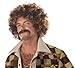 California Costumes Disco Dirt Bag Wig and Mustache