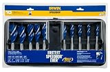 Irwin Tools 1801022 Speedbor Max Set with Storage Case, 10-Piece