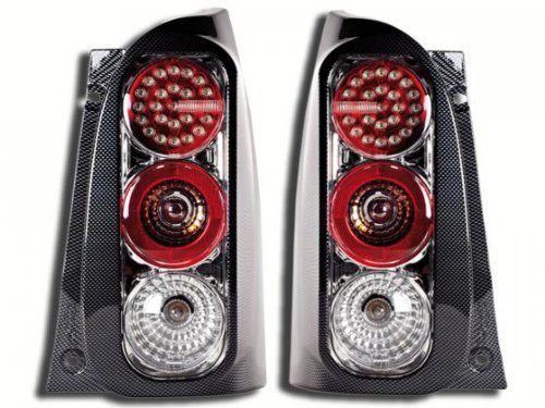 FK Automotive FKRL041013 LED R&uuml;ckleuchten Set MCC Smart Typ MC01 Baujahr 01, carbon-look Preisvergleich