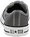 Converse Chuck Taylor All Star Canvas Low Top Sneaker, Charcoal ,5 US Men/7 US Women