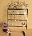 Christmas Gift: Decorative Flower Black Jewelry Stand...