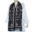 Neck Scarf Silk Crepe Casual Accessories 22 X 72 inches