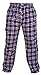 Mens Athletic Football Patriots Plaid Pajama Sleeping Pants