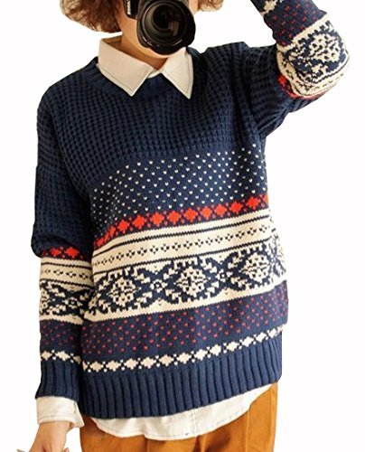 (フアングー)huanggu 緩いニット 長袖シャツ セーター コート 保温 トップス トレンディ 秋物 秋冬 ロング カジュアル 切り替えワンピース チュニック ニット レディース ニットワンピース