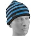 Reebok Carolina Panthers Ladies Panther Blue Striped Team Colors Knit Beanie