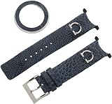 Gucci YFA50003 U Play Kit Medium Slate Blue Ostrich Paw Watch Case