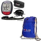 Polar CS100 Cycling Computer with T-31 and FREE Polar Cinch Bag