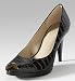 (Parent_T025267W) Autograph Faux Crocodile Skin Peep Toe Platform Shoes in Womens Footwear