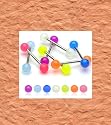 Ha0001/ 5 Stck. Piercing Zungenpiercing Hantel - Glow in the Dark - 316L Chirurgenstahl - 1,6 x 16 mm mit Kugeln