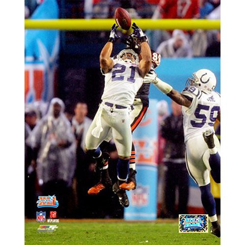 Photo File Indianapolis Colts Bob Sanders Super Bowl XLI Champions 8x10 Framed Photo
