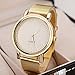 Lebanon Women Gold Mesh Band Quartz Gold Watch