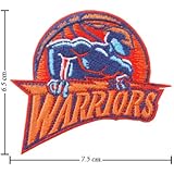 Golden State Warriors Style-1 Embroidered Iron On Patch