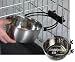 Midwest Stainless Steel Snap'y Fit Water and Feed Bowl, 10 Ounce
